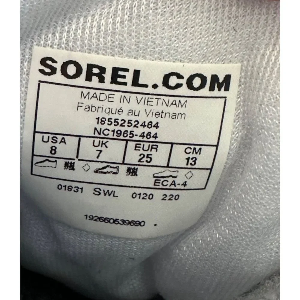 Sorel Kids Youth Toddler 8 Blue Winter Boots